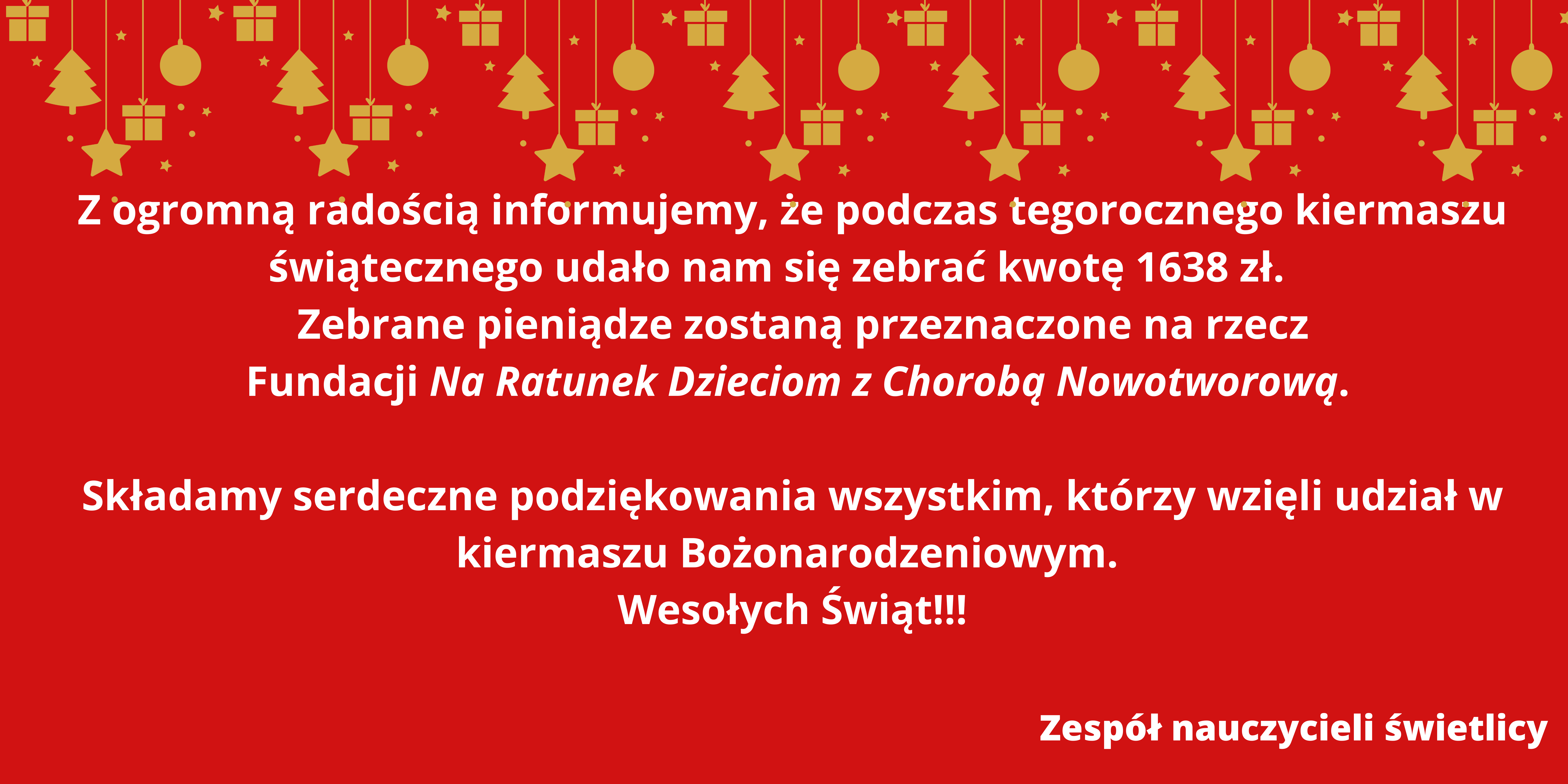 Podziękowanie